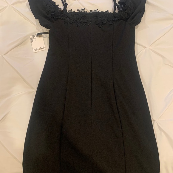 Kensie Scuba Off the Shoulder Dress NWT - Picture 6 of 11